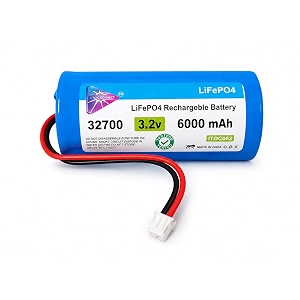 32 v 6000mah lithium phosphate battery lifepo4 32700-6000mah  32v  pack of 1 