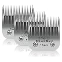 3-3/4FC Dog Grooming Ceramic Blades,Compatible with Andis,Oster A5,Wahl KM10