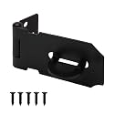 3" Door Lock Hasp Latch Stainless Steel Safety Packlock Clasp Hasp Lock