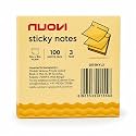 3"X3" Sticky Notes-Yellow | 100 Sheets Each Pad | Self Adhesive Notes, Reminders, Study, School & Organizing (Set of 3)