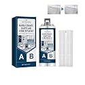 3.38 oz (100 g) White Tile Repair Kit, Cracked Tile Filler for Tubs, Porcelain, Tile, Sinks, Toilets (White)