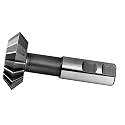 3/4" Diameter, 1/4" Wide 90° Double Angle Cutter, HSS, Super Tool, 85701, USA Made