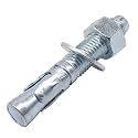 3/4 Concrete Anchors, 3/4 Wedge Anchors Bolts, 4-1/2" L, 10 Pcs