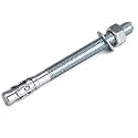 3/4 Concrete Anchors, 3/4 Wedge Anchors Bolts, 8-1/2" L, 10 Pcs