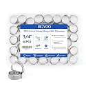 40PCS 3/4 Pex Crimp Rings, 304 Stainless Steel Pex Fittings