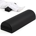 3/4 Jumbo Massage Table Bolster Pillow Pad, 26 x 9 x 6-1/4 Inch, Black