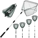 3/4pcs Fishing Landing Net with Telescopic Pole