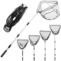 3/4pcs Fishing Landing Net with Telescopic Pole