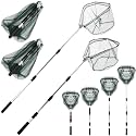 3/4pcs Fishing Landing Net with Telescopic Pole