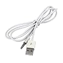 HEAVENGLOW 3.5mm Male AUX Plug Jack to USB 2.0 Male Converter Cable | Data Charging Adapter Cord for MP3 MP4 Players | USB to AUX Connector for Music Transfer