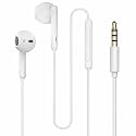 3.5mm Wired Earphones with Mic | in-Ear Headphones with 14.2mm Dynamic Driver for Apple iPhone 15 with Powerful Bass, in-Line Controls, TPE Anti-Tangle Cable (STB.NJR.1TB)