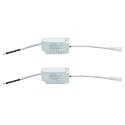 1-3W LED Driver, Constant Current 300mA AC 85-265V Output 6-12V SM Male Connector External Power Supply Rectifier Transformer for LED Ceiling Light
