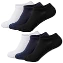 3/6 Pairs Silver Infused Ankle Socks for Men Women