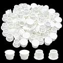 3/8 In/10 mm Plastic Hole Plugs, White Screw Hole Cover