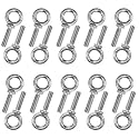3/8"-16 x 1 UNC Lifting Shoulder Eye Bolts (20 Pack)