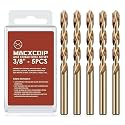 3/8"(5pcs) Cobalt Drill Bit Set M35 HSS Jobber Length
