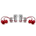 3/8" Ag Hydraulic Quick Connect Tractor Coupler, ISO 7241-A Ball Valves Type Hydraulic Quick Coupler with 2 Sets Dust Caps, Pioneer Type