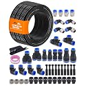 3/8" Air Line Tubing Kit, 100FT SAE J844 PA Nylon Air Hose Tubing