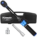 3/8" Drive Inch Pound Torque Wrench 20-240 in.lb, ±3% Accuracy, Dual-Direction 72-Tooth Small Torque Wrench Set with Extension Bar 3/8" Adapter for Bike Motorcycle Car Maintenance