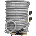 3/8" ID 4800PSI Pressure Washer Hose 150FT, Steel Wire Braided Hose