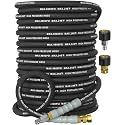 3/8" ID 4800PSI Pressure Washer Hose 150FT, Steel Wire Braided Hose