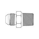 3/8" Male JIC to 3/8" Male Pipe Hydraulic Adapter