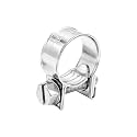 3/8" Small Fuel Injection Hose Clamps, 20PCS Gas Line Hose Clamp, Adjustable Pipe Hose Clip Tube Clamps for Automotive,Agriculture,Plumbing, 9/16" - 5/8" Dia