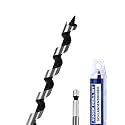 3/8" X 23.6" Auger Bit for Wood, 10x600mm Extra Long Auger Drill Bit