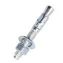 3/8 Concrete Anchors, 3/8 Wedge Anchors Bolts, 2-3/4" L, 30 Pcs