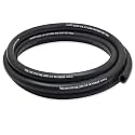 3/8 Fuel Line, Nylon Braided Fuel Line Hose 5FT, NBR Rubber Hose
