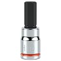 3/8 Inch Drive Hex Bit Socket, H10, Full Polished, Premium CR-V & S2 Alloy Steel Head Made for Auto/Mechanical