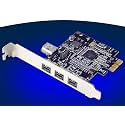 for 3 External 1394b + 1 Port Internal 1394a PCI-E IEEE 1394 FireWire Expansion Card