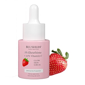 3 glutathione for skin whitening and brightening  face serum for men amp women for glowing skin with 10 vitamin c  with niacinamide for pigmentation amp dark spots  fragrance-free  10