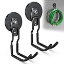 3-H Heavy Duty Magnetic Hooks,No-Drill Garage Power Tool Holder, 2 Pack