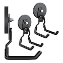 3-H Heavy Duty Magnetic Hooks,No-Drill Garage Power Tool Holder, 2 Pack