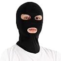 3 Hole Ski Mask 1-2 Pack Balaclava Face Mask with Mouth Hole Shiesty Mask Men Women Motorcycle Full Face Cover for Football