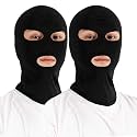 3 Hole Ski Mask 1-2 Pack Balaclava Face Mask with Mouth Hole Shiesty Mask Men Women Motorcycle Full Face Cover for Football