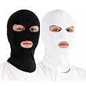 3 Hole Ski Mask 1-2 Pack Balaclava Face Mask with Mouth Hole Shiesty Mask Men Women Motorcycle Full Face Cover for Football