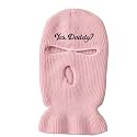 3 Hole Ski Mask Yes Daddy Funny Balaclava Sexy Face Mask for Men Women