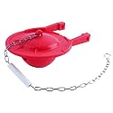 3-Inch Toilet Flappers Compatible with TOTO Flapper Model THU138S, Red