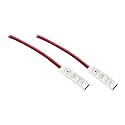 Pack of 2 3 Keys Led Mini RGB Amplifier Controller for Single 5050 3528 RGB Led Light Strip
