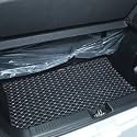 3 Layer Heat/Water Proof PU Leatherite Car Trunk/Boot/Dicky Mat for (Black and Silver Leather, Kia Seltos 2026)