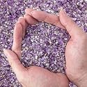 3 Lb Amethyst Crushed Stones Quartz Crystals Chips Bulk, Natural Tumbled Healing Stones for Decorative Fish Tank Vase Fillers Aquarium Gravel Rocks