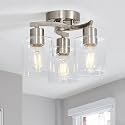 3-Light Ceiling Light Semi Flush Mount Ceiling