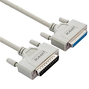 3 meters db25 male to db25 female 25 pin parallel printer cable