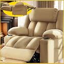 3 Motor Large-Wide Lift Chair, Infinite Position, 180° Lay Flat, Power Lift Chairs Recliners for Elderly Big and Tall, Massage &amp; Heat, Extended Footrest, Soft Plush Flannel (Beige)