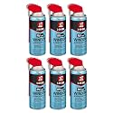 3-IN-ONE RVcare Window & Track Dry Lube with SMART STRAW SPRAYS 2 WAYS, 10 OZ [6-Pack]