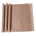 3 Pack 12 x 16" PTFE Teflon Sheet for Heat Press Transfer Non Stick Paper Reusable Heat Resistant Craft Mat,Protects Iron,for Heat Press Machines