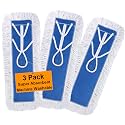 3 Pack 24 Inch Industrial Cotton Dust Mop Head Refill, Dust Mop Replacement Head for Commercial &amp; Home Use, Heavy Duty Replacement for Office &amp; Industrial Use, Machine Washable (3PC-24 inch)