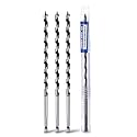 3 Pack 3/8" X 9" Auger Bit for Wood, 10x230mm Hex Long Auger Drill Bit